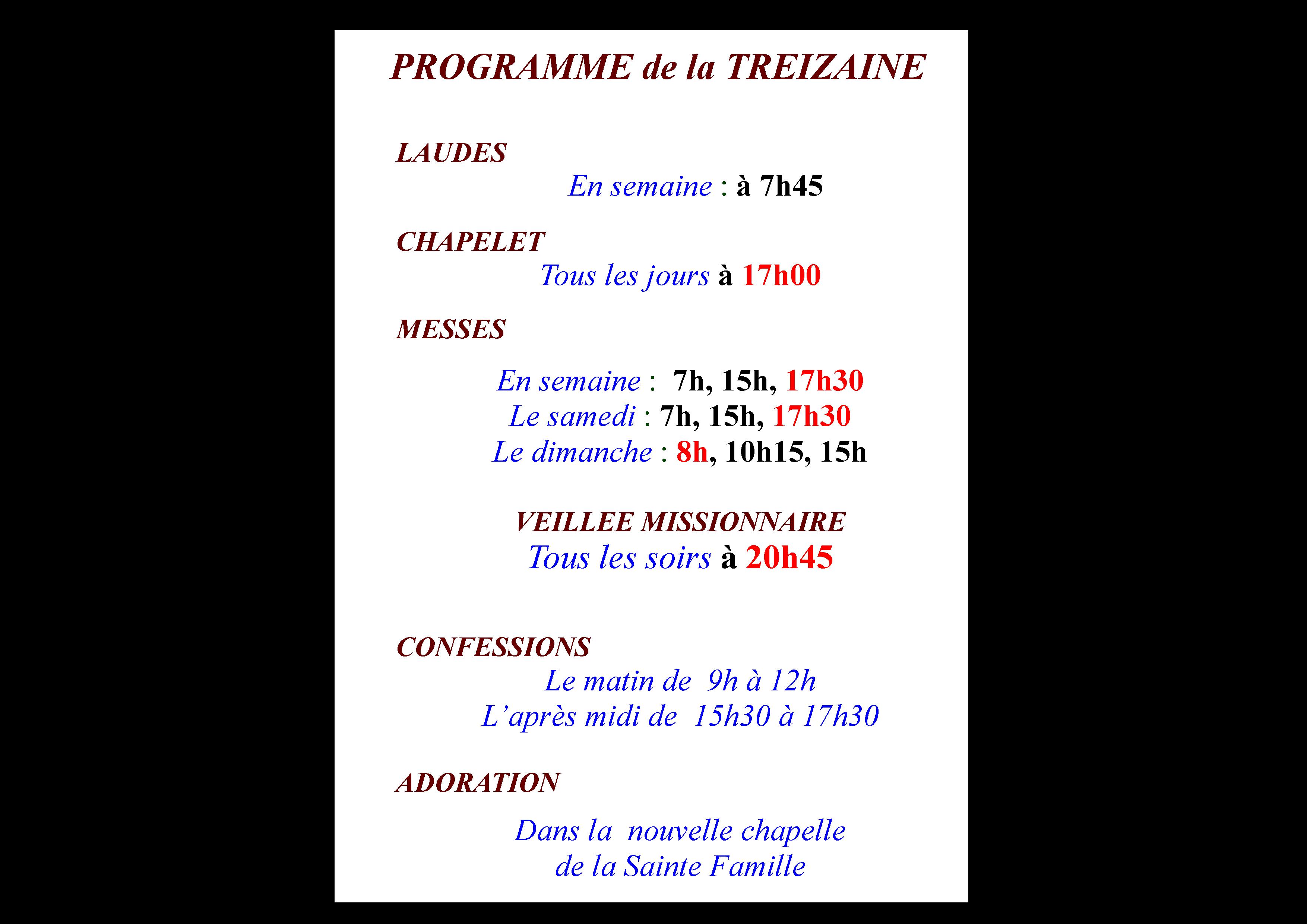 treizaine video.2