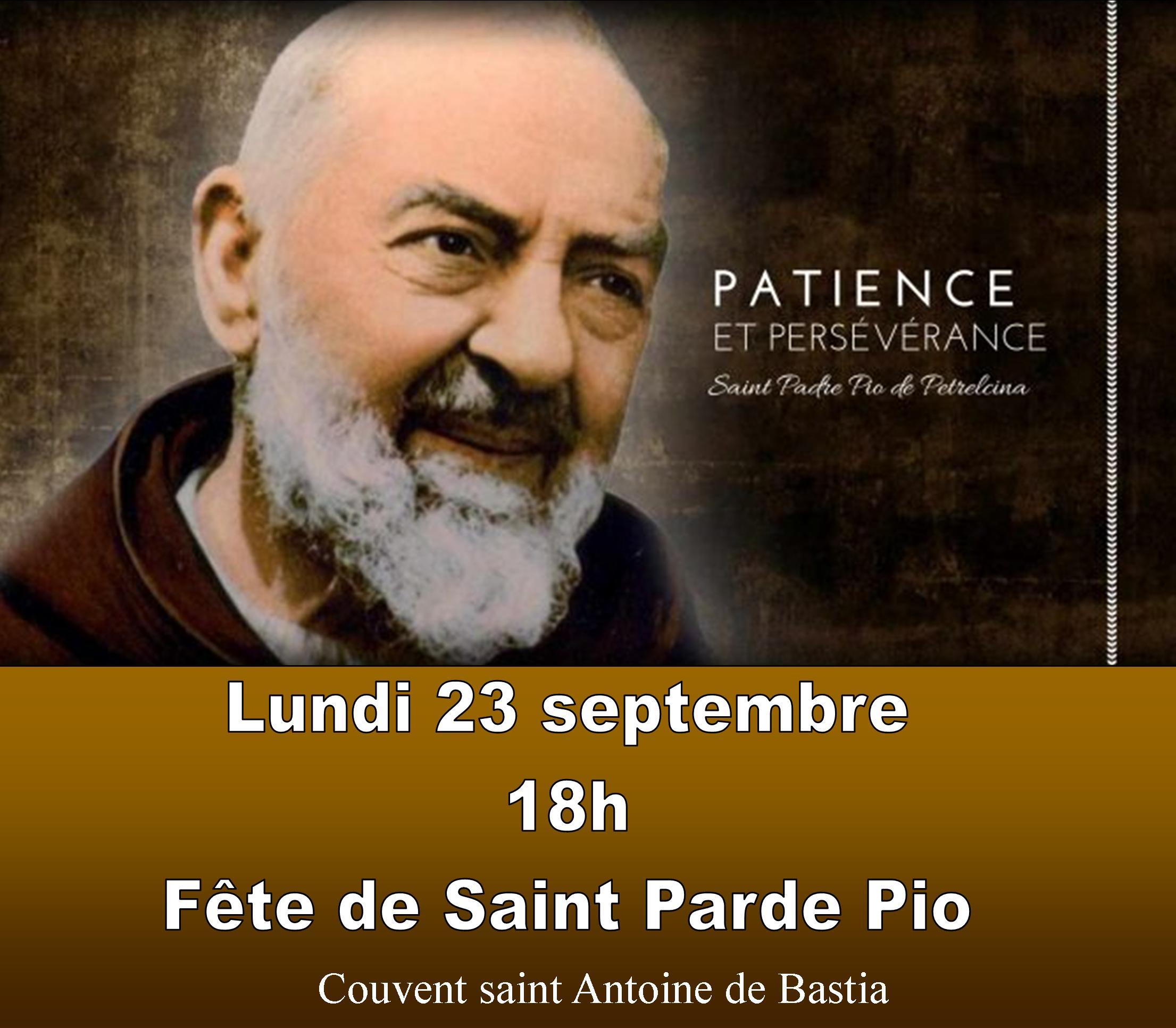 fête Padre Pio