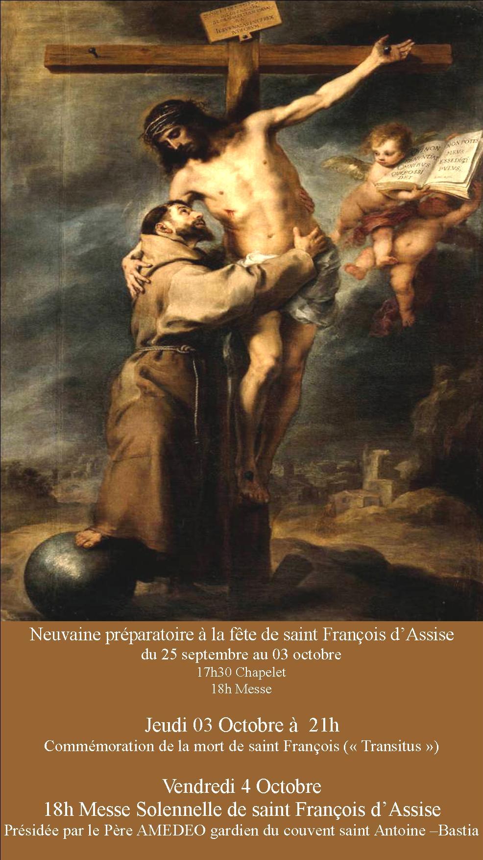 fête de saint François 2019
